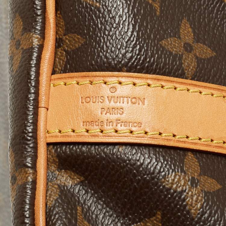 Pre Owned Louis Vuitton Monogram Canvas Speedy 30 Bandouliere
