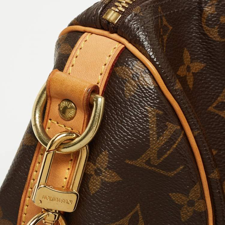 Pre Owned Louis Vuitton Monogram Canvas Speedy 30 Bandouliere