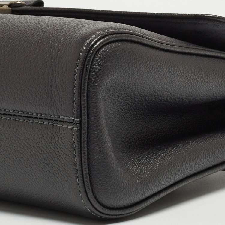 Pre Owned Louis Vuitton Platine Monogram Empreinte Leather Studded St Germain MM Bag