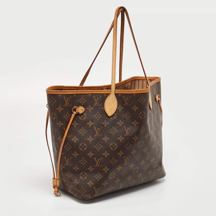 Pre Owned Louis Vuitton Monogram Canvas Neverfull MM Bag