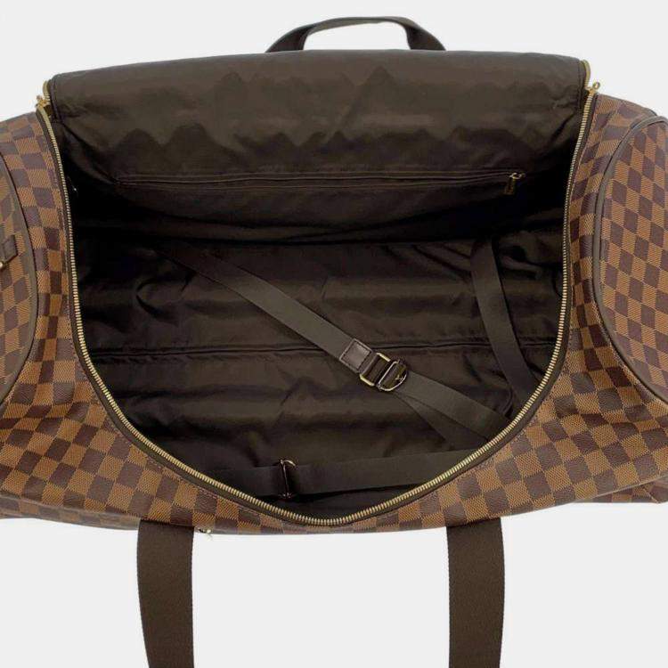Pre Owned Louis Vuitton Brown Damier Ebene Canvas Monogram Neo Eole 65 Bag