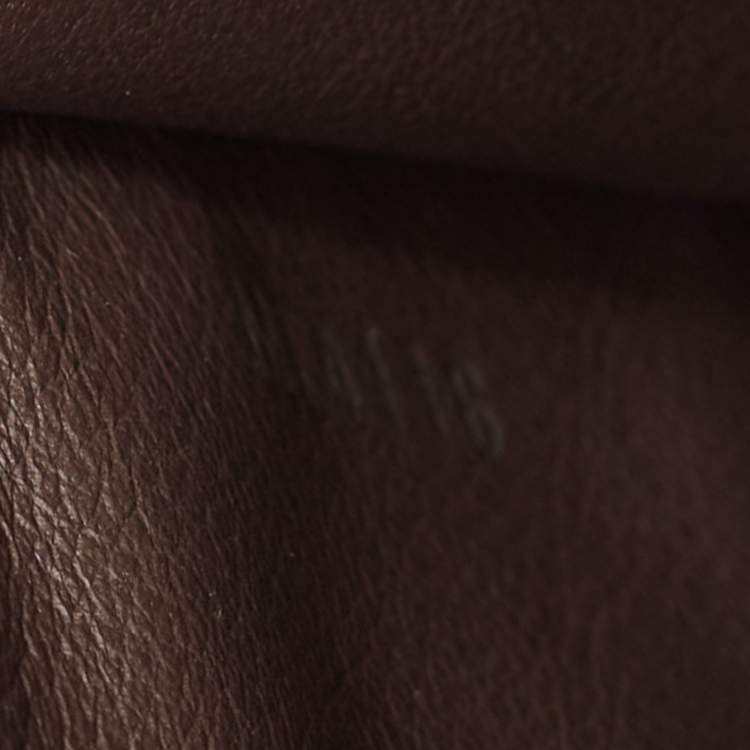 Pre Owned Louis Vuitton Galet Taurillon Leather and Python Capucines BB Bag