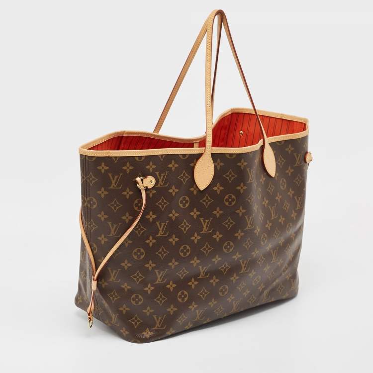 Pre Owned Louis Vuitton Monogram Canvas Neverfull GM Bag