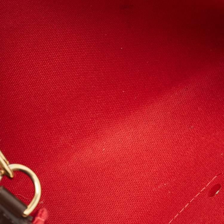 Pre Owned Louis Vuitton Damier Ebene Canvas Eva Pochette