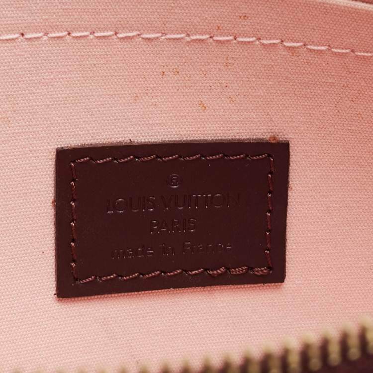 Pre Owned Louis Vuitton Cerise Mini Lin Monogram Kathleen Pochette Bag