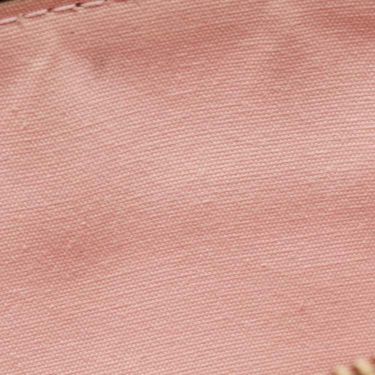 Pre Owned Louis Vuitton Cerise Mini Lin Monogram Kathleen Pochette Bag
