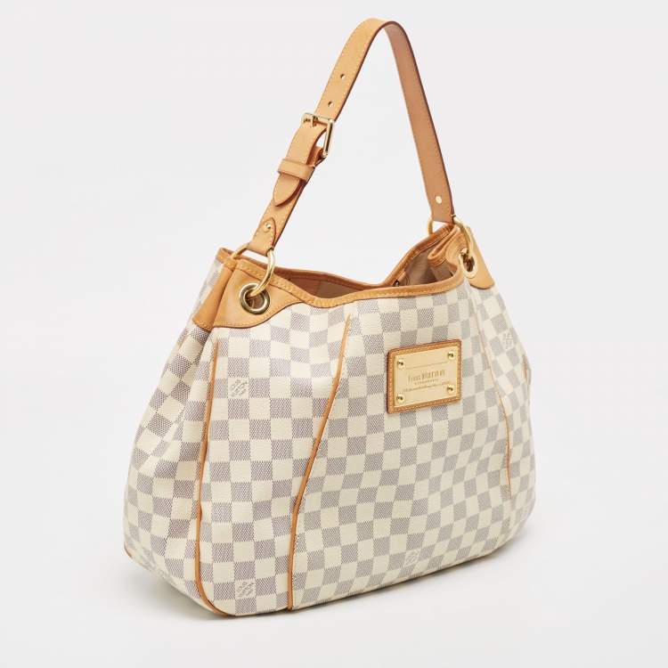 Pre Owned Louis Vuitton Damier Azur Canvas Galliera PM bag