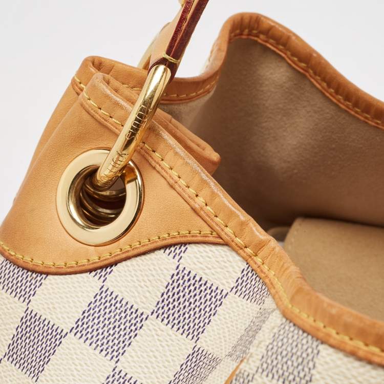 Pre Owned Louis Vuitton Damier Azur Canvas Galliera PM bag