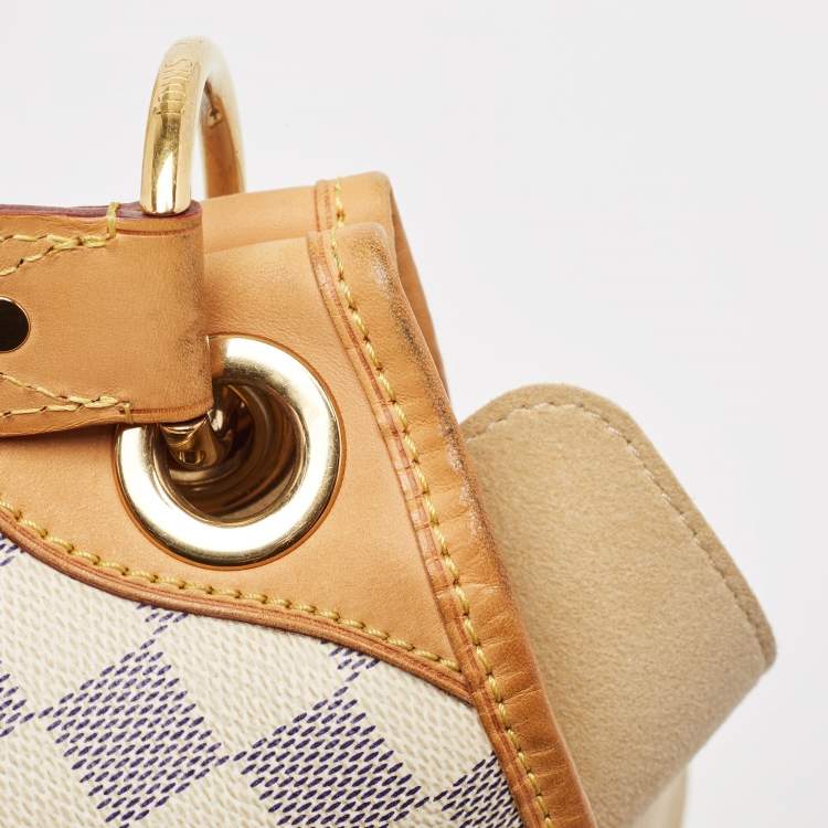 Pre Owned Louis Vuitton Damier Azur Canvas Galliera PM bag