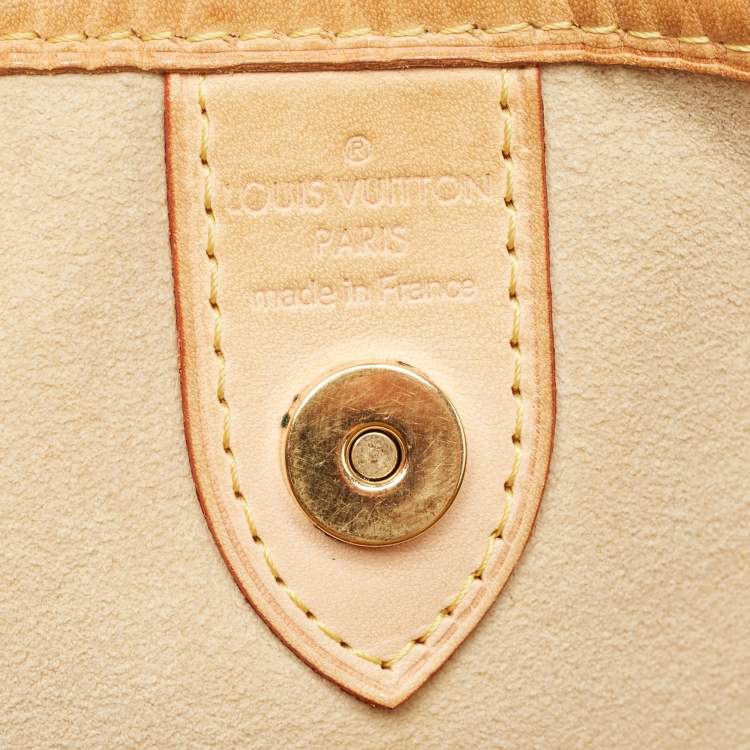 Pre Owned Louis Vuitton Damier Azur Canvas Galliera PM bag