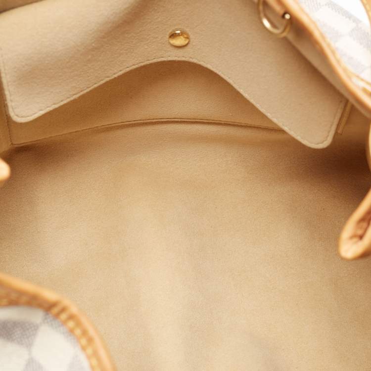 Pre Owned Louis Vuitton Damier Azur Canvas Galliera PM bag