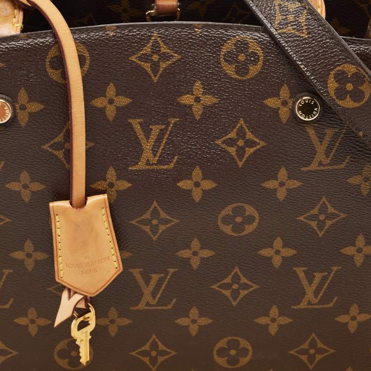 Pre Owned Louis Vuitton Monogram Canvas Montaigne BB Bag