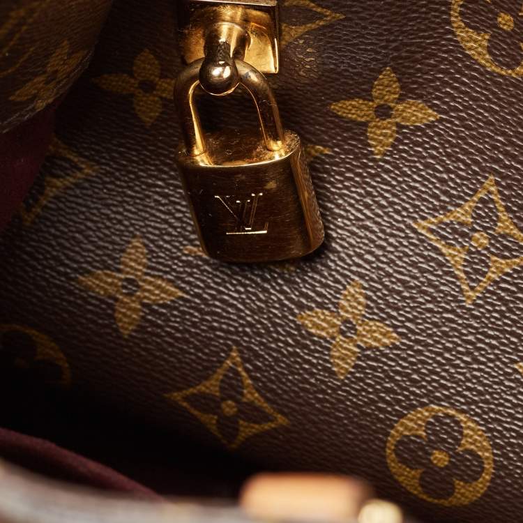 Pre Owned Louis Vuitton Monogram Canvas Montaigne BB Bag