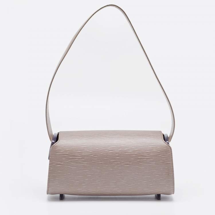 Pre Owned Louis Vuitton Lilac Epi Leather Nocturne PM Bag