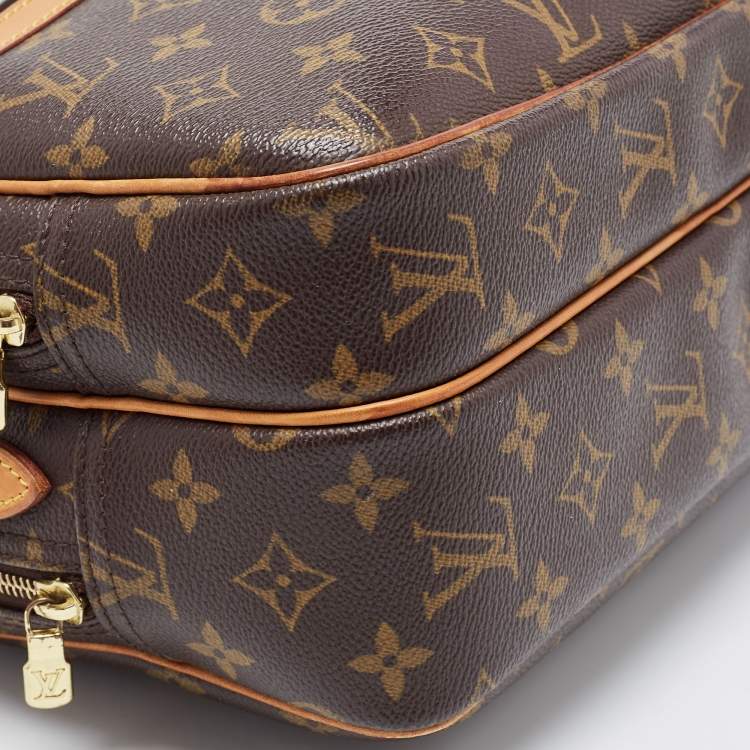 Pre Owned Louis Vuitton Monogram Canvas Reporter PM Bag
