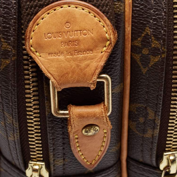 Pre Owned Louis Vuitton Monogram Canvas Reporter PM Bag
