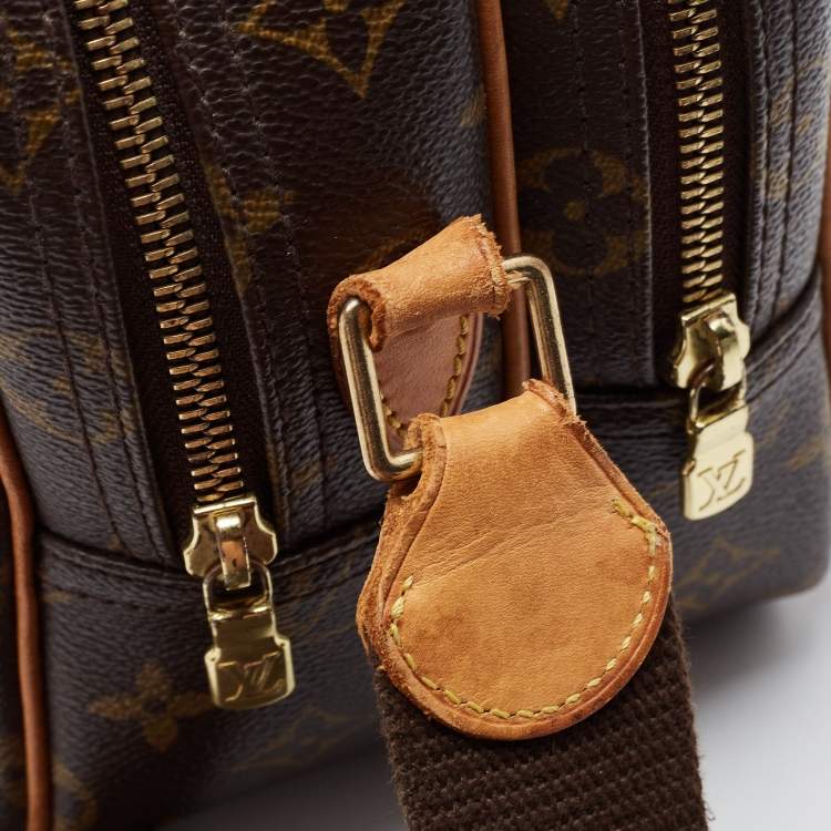 Pre Owned Louis Vuitton Monogram Canvas Reporter PM Bag