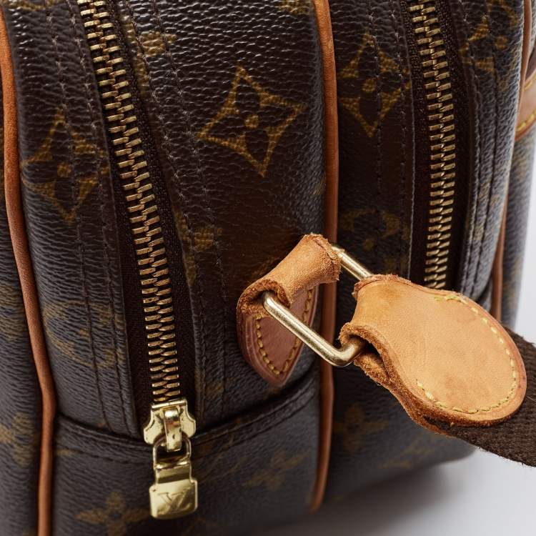 Pre Owned Louis Vuitton Monogram Canvas Reporter PM Bag