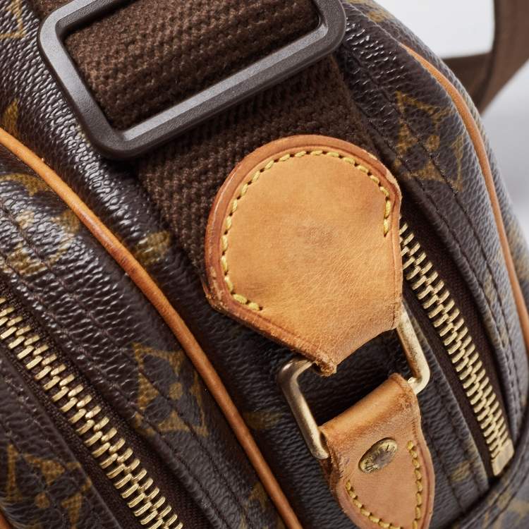 Pre Owned Louis Vuitton Monogram Canvas Reporter PM Bag