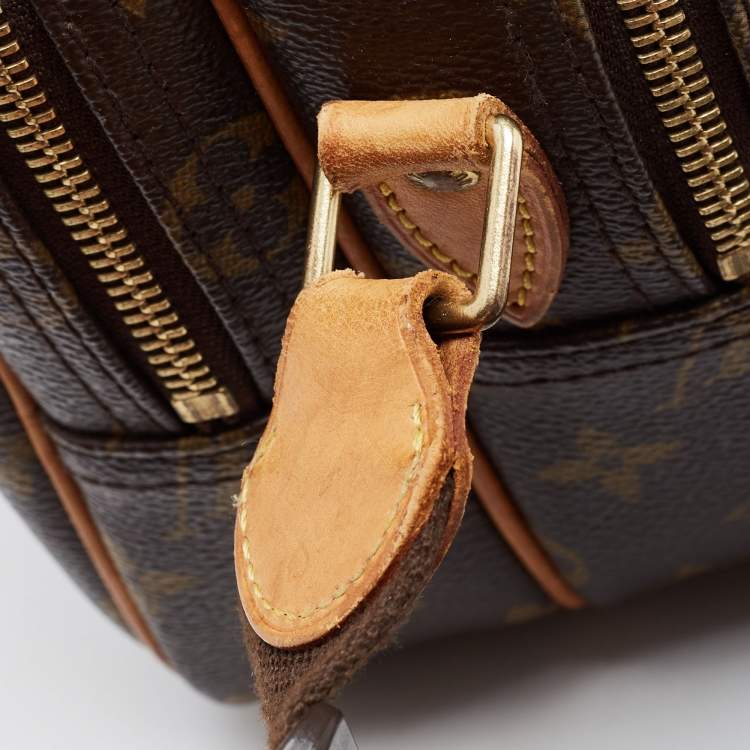 Pre Owned Louis Vuitton Monogram Canvas Reporter PM Bag