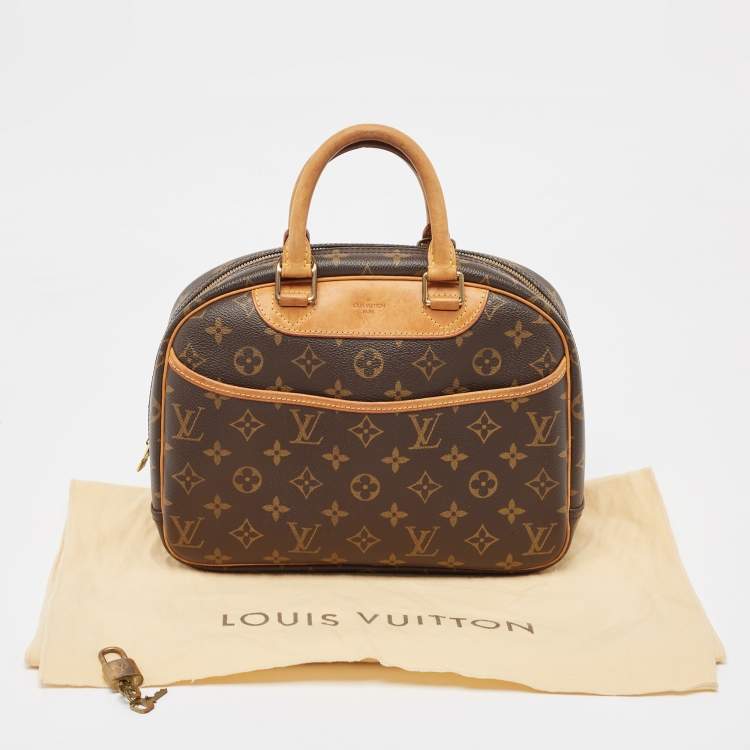 Pre Owned Louis Vuitton Monogram Canvas Trouville Bag