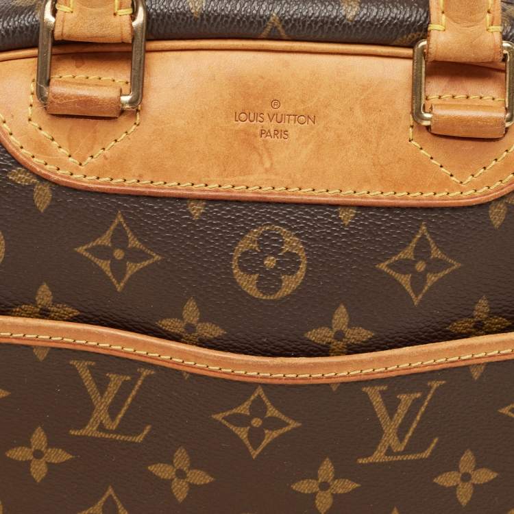Pre Owned Louis Vuitton Monogram Canvas Trouville Bag