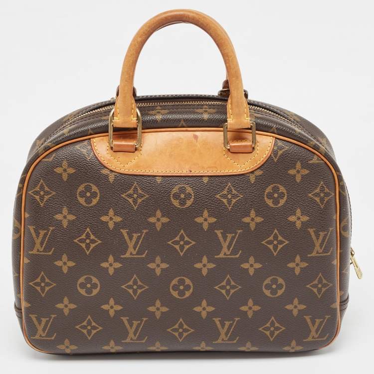 Pre Owned Louis Vuitton Monogram Canvas Trouville Bag