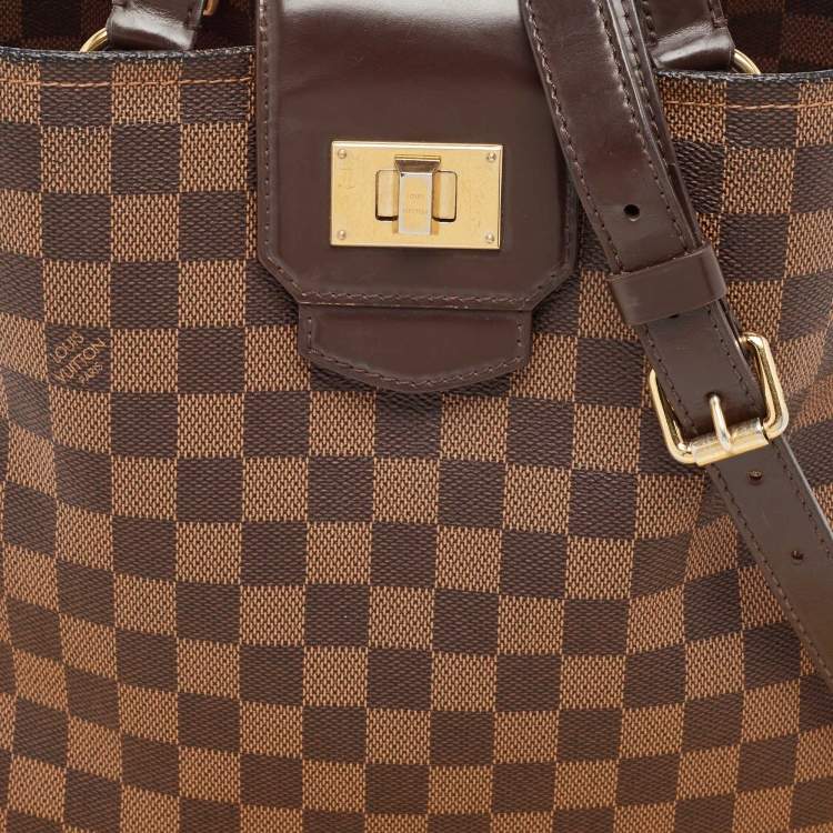 Pre Owned Louis Vuitton Damier Ebene Canvas Cabas Rosebery Bag