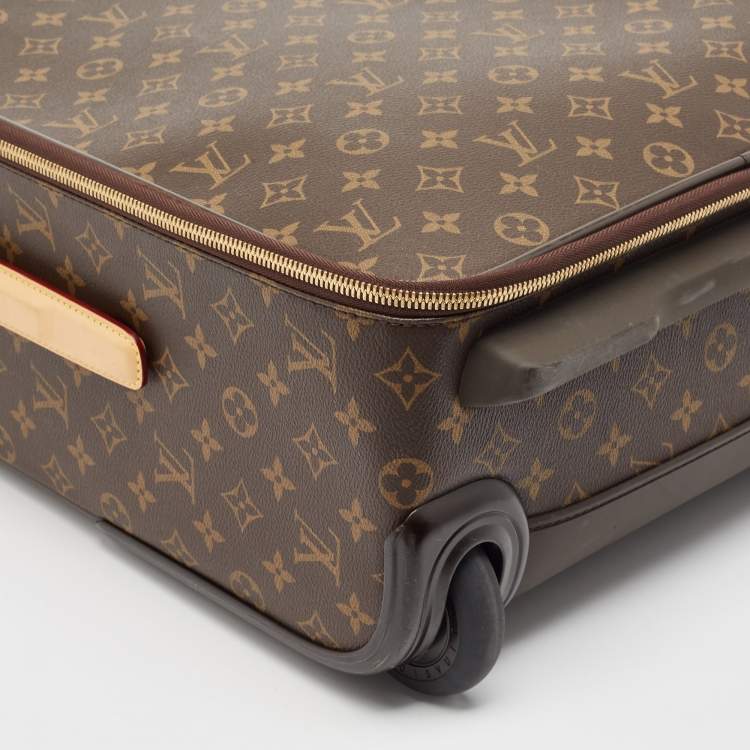 Pre Owned Louis Vuitton Monogram Canvas Business Pegase Legere 55 Luggage
