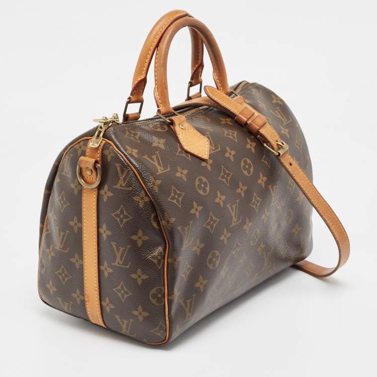 Pre Owned Louis Vuitton Monogram Canvas Speedy Bandouliere 30 Bag