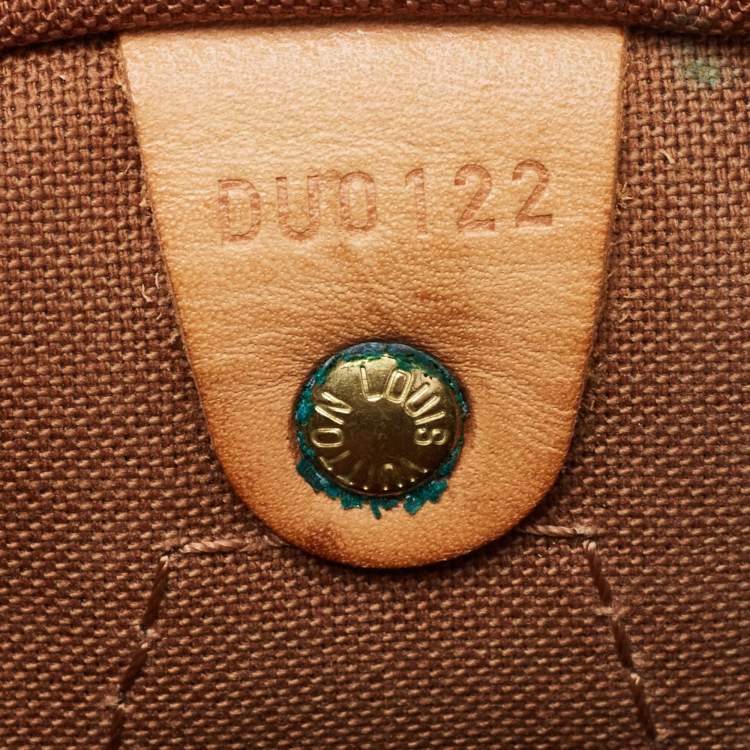Pre Owned Louis Vuitton Monogram Canvas Speedy Bandouliere 30 Bag