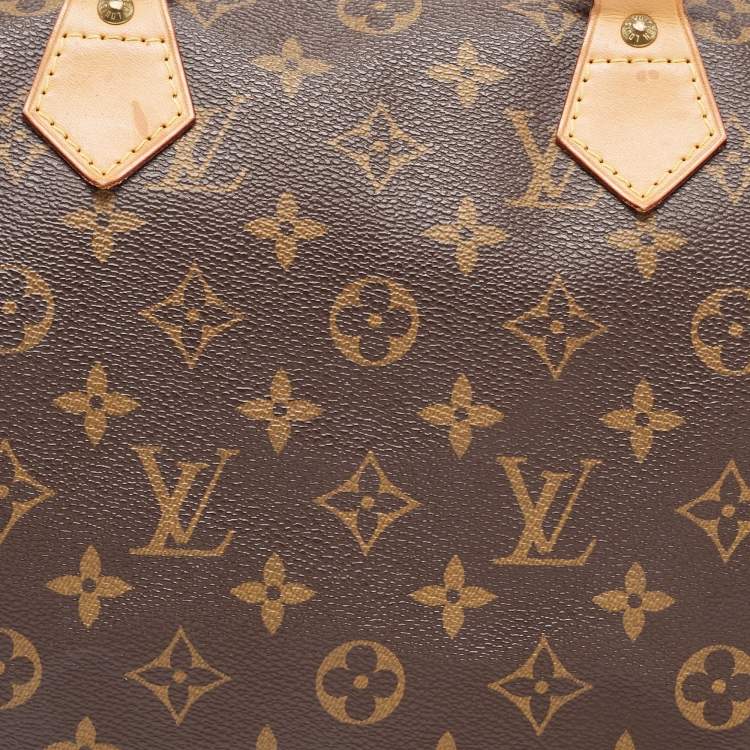 Pre Owned Louis Vuitton Monogram Canvas Speedy 30 Bag
