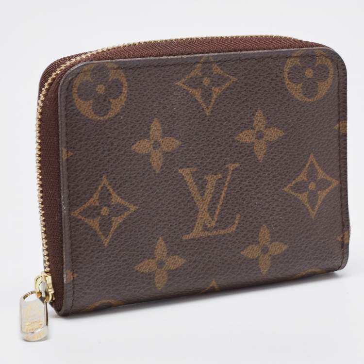 Pre Owned Louis Vuitton Monogram Canvas Zippy Coin Purse