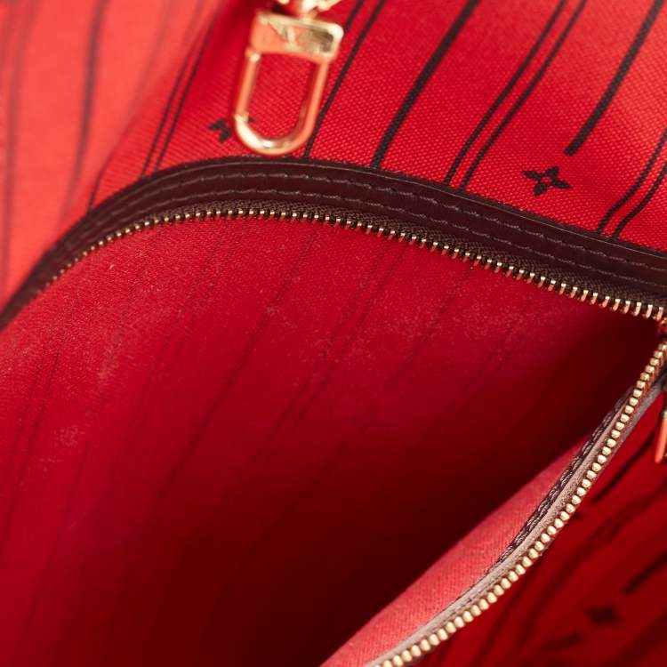 Pre Owned Louis Vuitton Damier Ebene Canvas Neverfull MM Bag