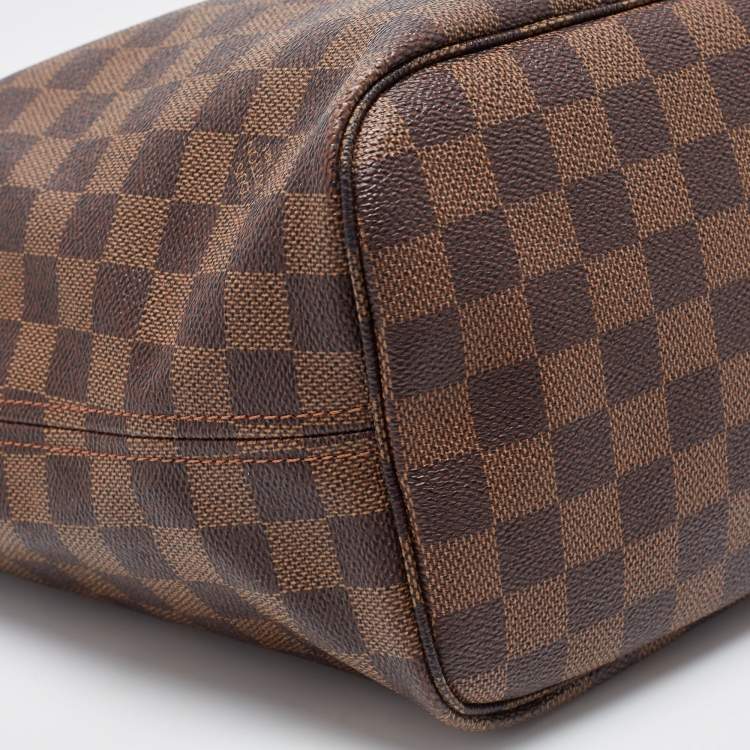 Pre Owned Louis Vuitton Damier Ebene Canvas Neverfull MM Bag