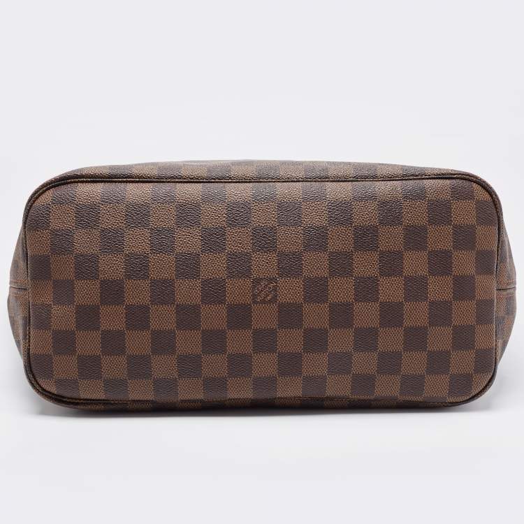 Pre Owned Louis Vuitton Damier Ebene Canvas Neverfull MM Bag