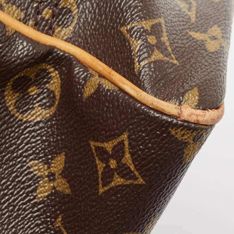 Pre Owned Louis Vuitton Brown Monogram Manhattan PM