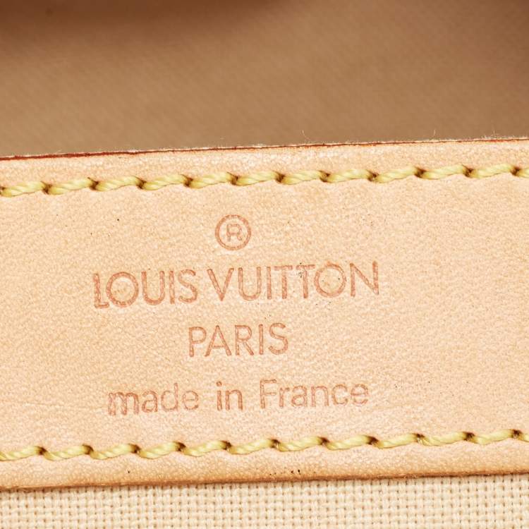 Pre Owned Louis Vuitton Damier Azur Canvas Naviglio Crossbody Bag