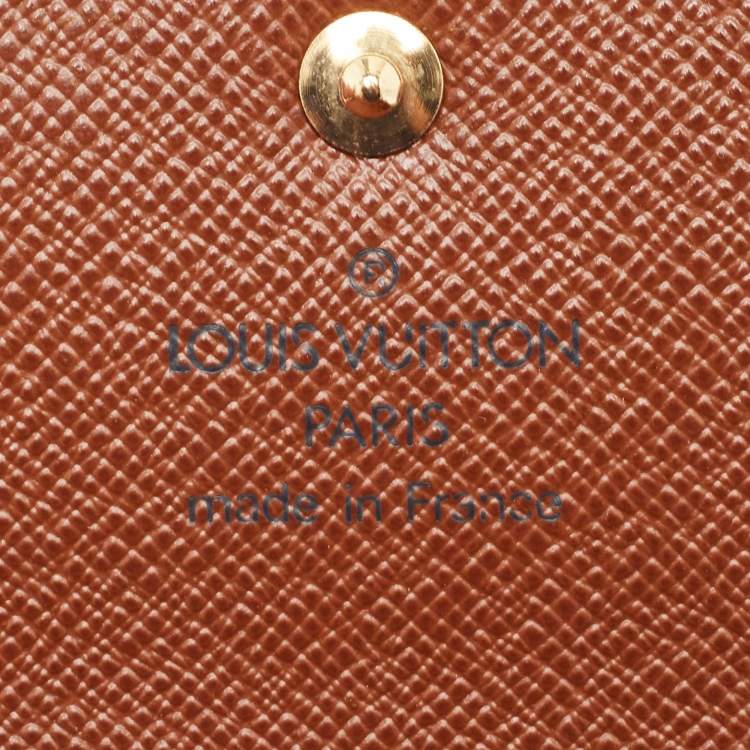 Pre Owned Louis Vuitton Monogram Canvas Sarah Wallet