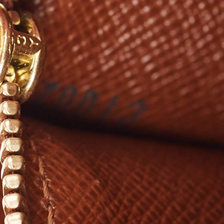 Pre Owned Louis Vuitton Monogram Canvas Sarah Wallet
