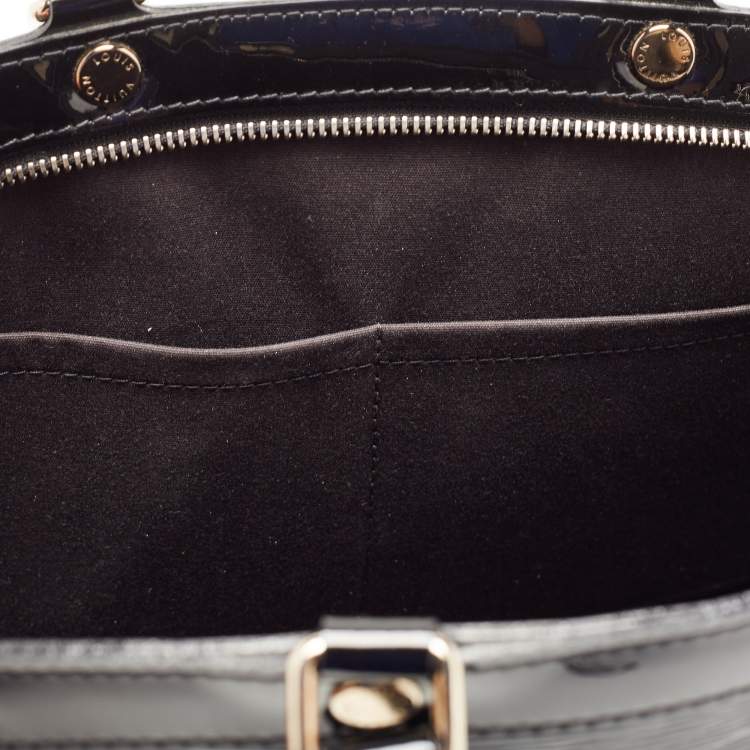 Pre Owned Louis Vuitton Black Electric Epi Leather Brea MM Bag