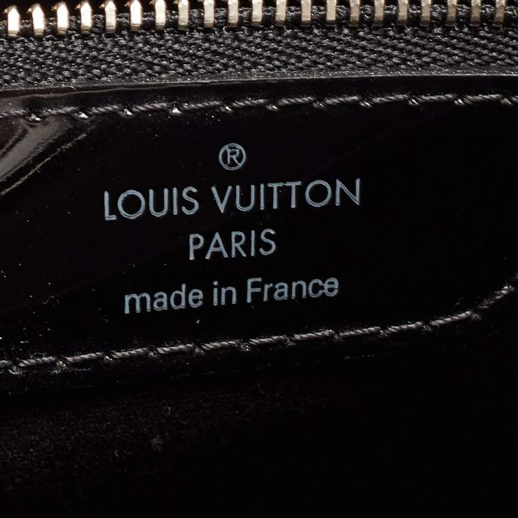 Pre Owned Louis Vuitton Black Electric Epi Leather Brea MM Bag