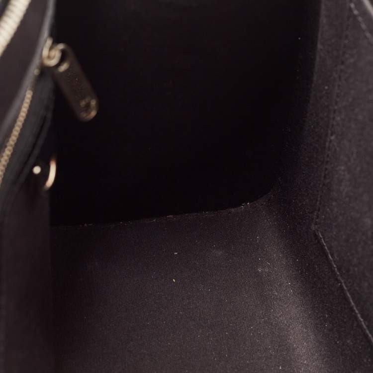 Pre Owned Louis Vuitton Black Electric Epi Leather Brea MM Bag