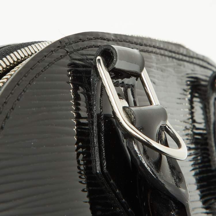 Pre Owned Louis Vuitton Black Electric Epi Leather Alma BB Bag