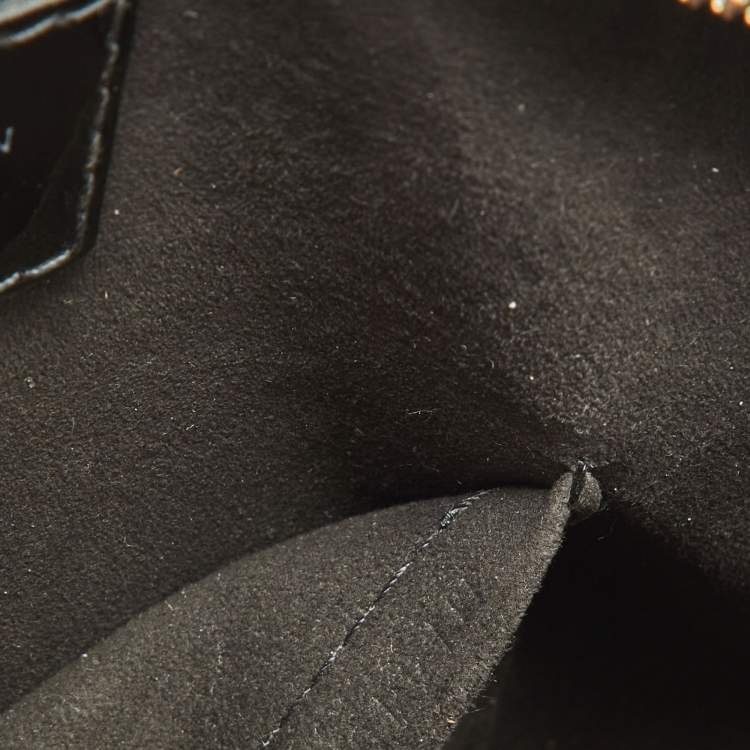 Pre Owned Louis Vuitton Black Electric Epi Leather Alma BB Bag
