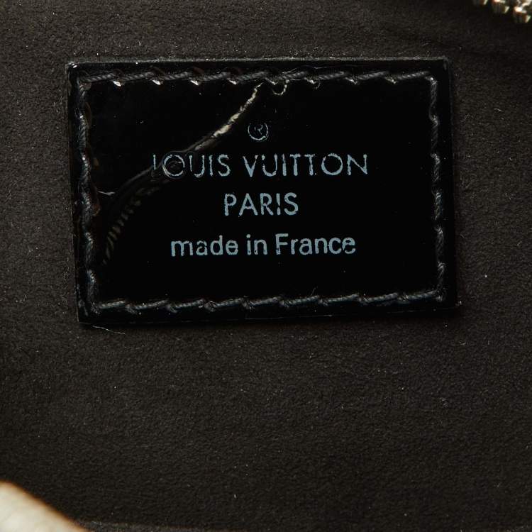Pre Owned Louis Vuitton Black Electric Epi Leather Alma BB Bag