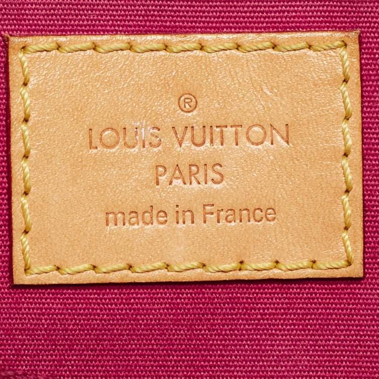 Pre Owned Louis Vuitton Indian Rose Monogram Vernis Alma BB Bag
