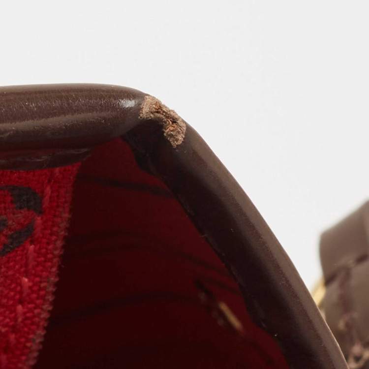 Pre Owned Louis Vuitton Damier Ebene Canvas Neverfull GM Bag