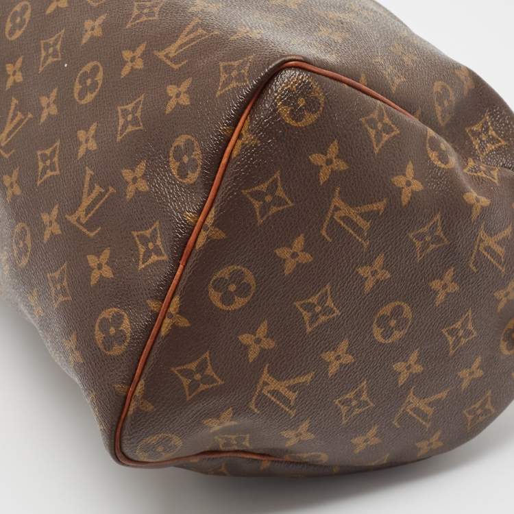 Pre Owned Louis Vuitton Monogram Canvas Speedy 35 Bag