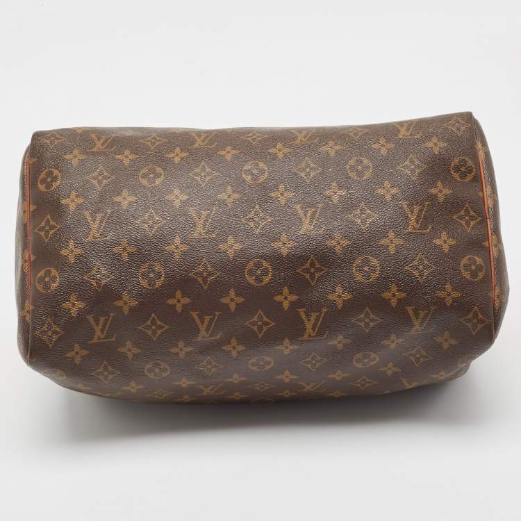 Pre Owned Louis Vuitton Monogram Canvas Speedy 35 Bag